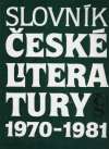 Slovnk Cesk literatry 1970 - 1981