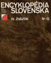 Encyklopédia Slovenska IV. zväzok N-Q