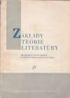 Zklady terie literatry