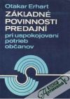 Základné povinnosti predajní