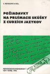 Požiadavky na prijímacie skúšky z cudzích jazykov