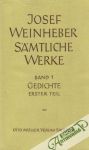 Sämtliche Werke - 1.Band:Gedichte/Erster Teil