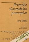 Príručka slovenského pravopisu pre školy