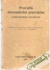 Pravidl slovenskho pravopisu s pravopisnm slovnkom