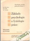 Zklady psychologie a fyziologie prce