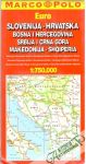 Slovenija - Hrvatska, Bosna i Hercegovina, Srbija i Crna Gora, Makedonija - Shqiperia