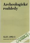 Archeologick rozhledy 1-4/1992