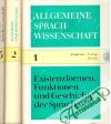 Allgemeine Sprachwissenschaft 1., 2., 3.