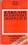 Zklady pedagogiky dospelch