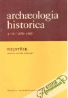 Archaologia historica 1-10/1976-1985