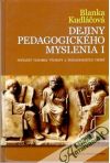 Dejiny pedagogickho myslenia I.