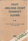 Velk anglicko - esk technick slovnk P-Z