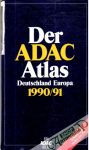Der ADAC Atlas Deutschland Europa 1990/91