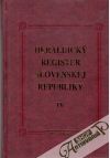 Heraldick register slovenskej republiky IV.