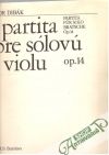 Partita pre slov violu op. 14