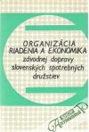 Organizcia riadenia a ekonomika zvodnej dopravy