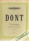 Dont - Vorbungen Op.37