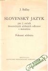 Slovensk jazyk pre 2. ronk tvorronch uebnch odborov s maturitou