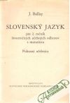 Slovensk jazyk pre 2.ro. tvorronch uebnch odborov s maturitou