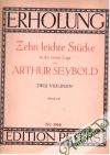 Zehn Leichte Stücke - Zwei Violinen Op.246