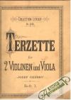 Terzette für 2 Violinen und Viola Heft I.
