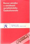Rozvoj národov a národností socialistického Československa