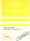Program pre záujmový útvar telovýchovný pre žiakov 1.-4. ročníka ZŠ