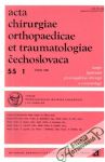 Acta chirurgiae orthopaedicae et traumatologiae čechoslovaca 1-6/1988