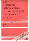 Acta chirurgiae orthopaedicae et traumatologiae echoslovaca 4/1978