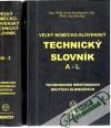 Veľký nemecko - slovenský technický slovník A-L, M-Z