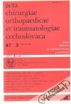 Acta chirurgiae orthopaedicae et traumatologiae echoslovaca 3/1980