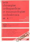 Acta chirurgiae orthopaedicae et traumatologiae čechoslovaca 4/1981