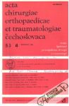 Acta chirurgiae orthopaedicae et traumatologiae čechoslovaca 4/1986
