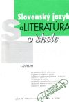 Slovensk jazyk a literatra v kole 1-2/98/99