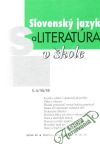 Slovenský jazyk a literatúra v škole 5-6/98/99