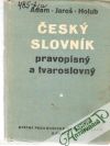 esk slovnk pravopisn a tvaroslovn