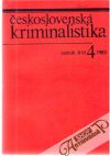 Československá kriminalistika 4/1983