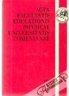 Acta facultatis educationis physicae UC XII/1972