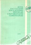 Acta facultatis educationis physicae UC - Publicatio XI/71