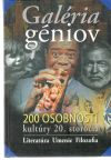 Galéria géniov - Kultúra dvadsiateho storočia